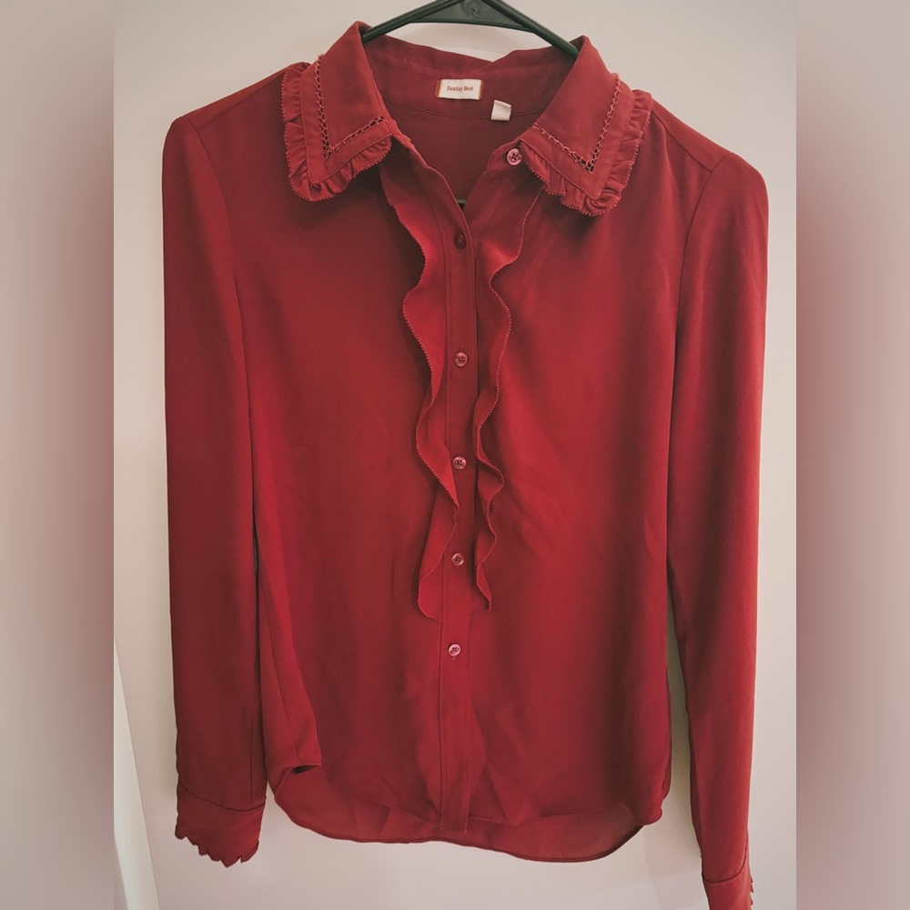 Aritzia Sunday Best Blouse